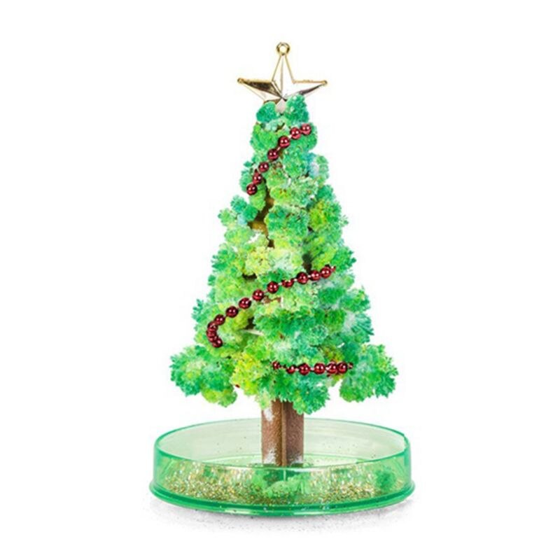 Magisk voksende juletræ diy magisk voksende træ dit eget sjove juletøj: Grøn