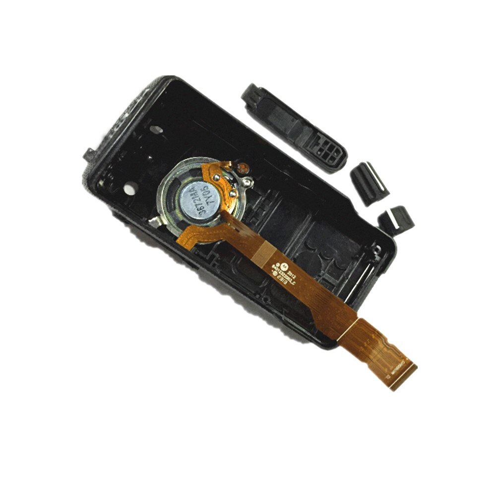 Behuizing Case Shell W/Hoorn Flex Kabel Knop Stofkap Voor Motorola Xir P6600 DEP550 DP2400 XPR3300 Radio walkie Talkie