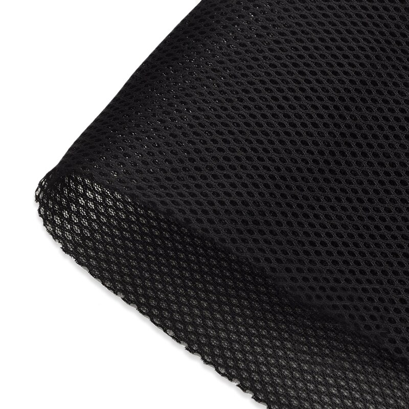 1.4x0.5m altoparlante panno antipolvere griglia filtro tessuto maglia altoparlante panno protettivo argento/rosso/bianco/blu/nero/Beige/rosa/marrone/Yello: Black