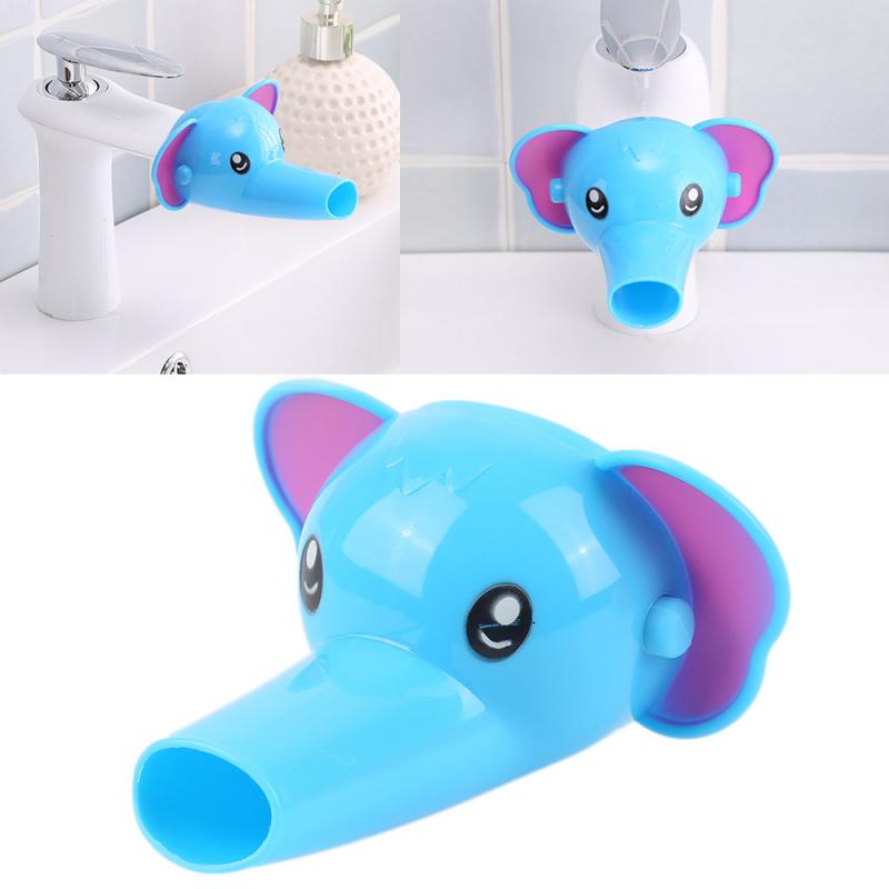 Animals Taps Faucet Extender For Toddler Kids Hand Washing In Bathroom Sink Child Sink Children&#39;s Guide Sink Faucet Extension