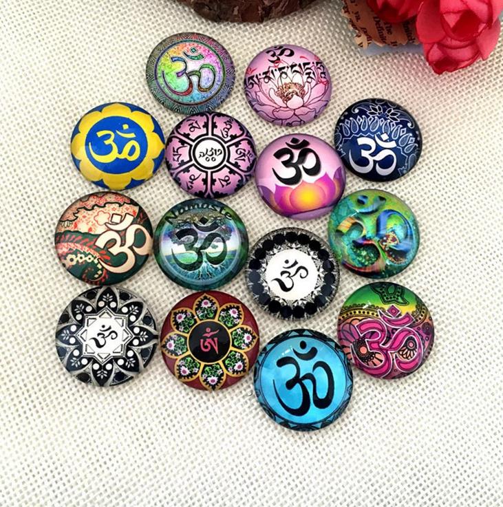 12mm Time Gem Glass BRADS Europa América accesorios parche personalidad etiqueta Crystal joyas para hacer álbum de recortes accesorios al por mayor