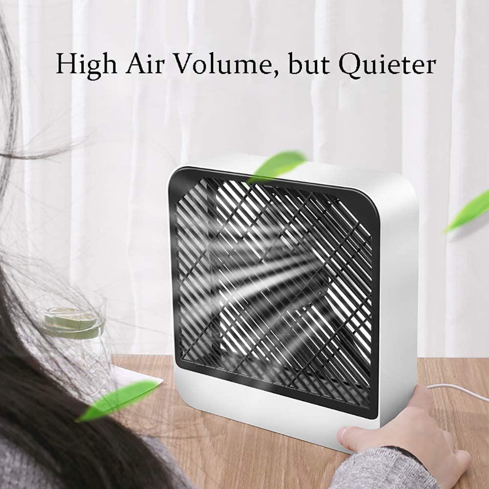 USB Desktop Office Home Cooling Fan Portable 2-Mode Adjustable Silent Cooler Portable Silent Fan Summer Home Desktop Fan