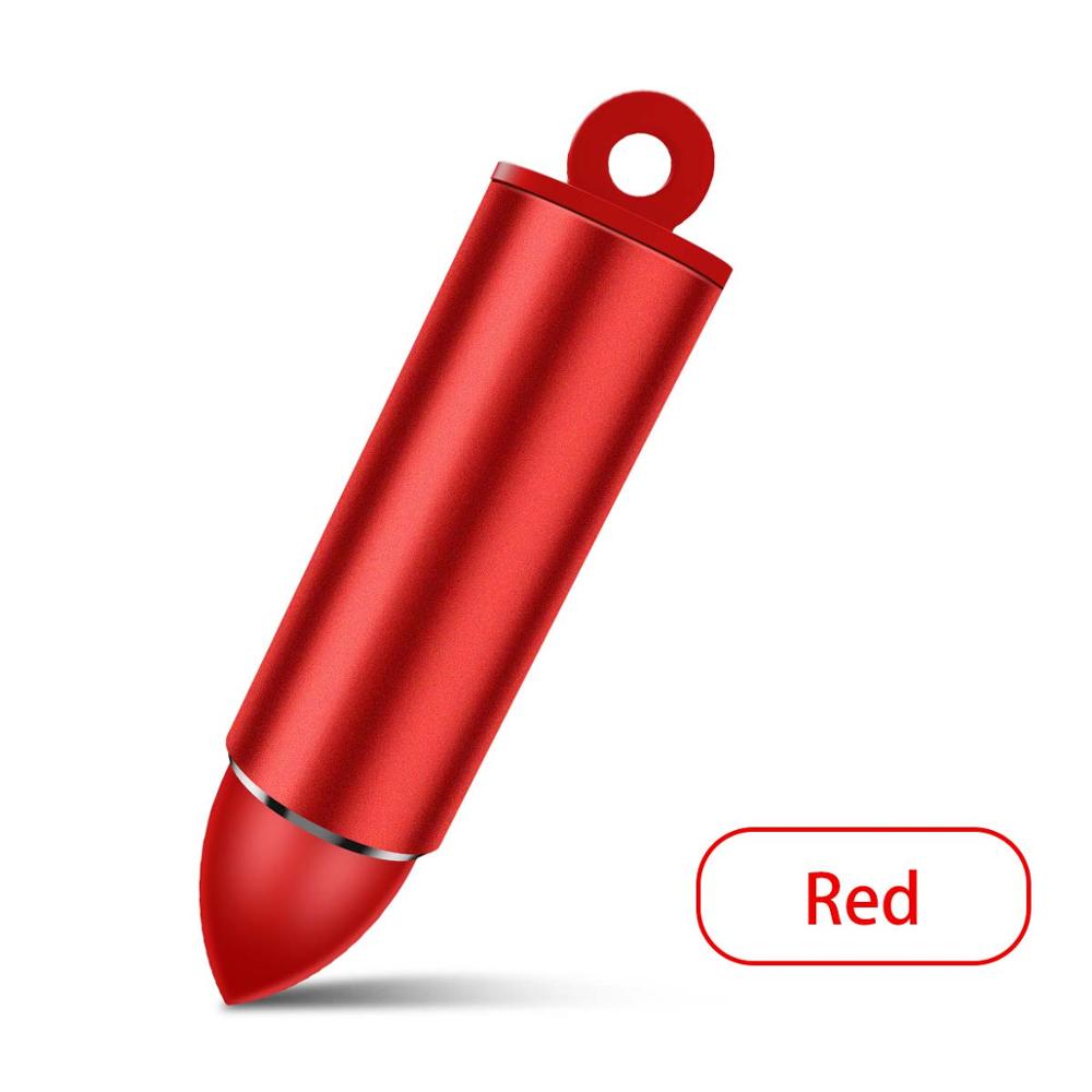 GUUGEI Magnetische Kabel Stecker Fall Micro USB Typ C Portable Storage Box Magnet Anschluss Kopf Tipps Container Kugel Stecker Fall: Red Plug Box