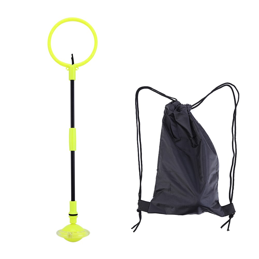 freundlicher glühend hüpfen Bälle Eine Fuß LED-Blitz Springen Seil Knöchel Überspringen für freundlicher Jungen Mädchen Bildung Spielzeug: gelb