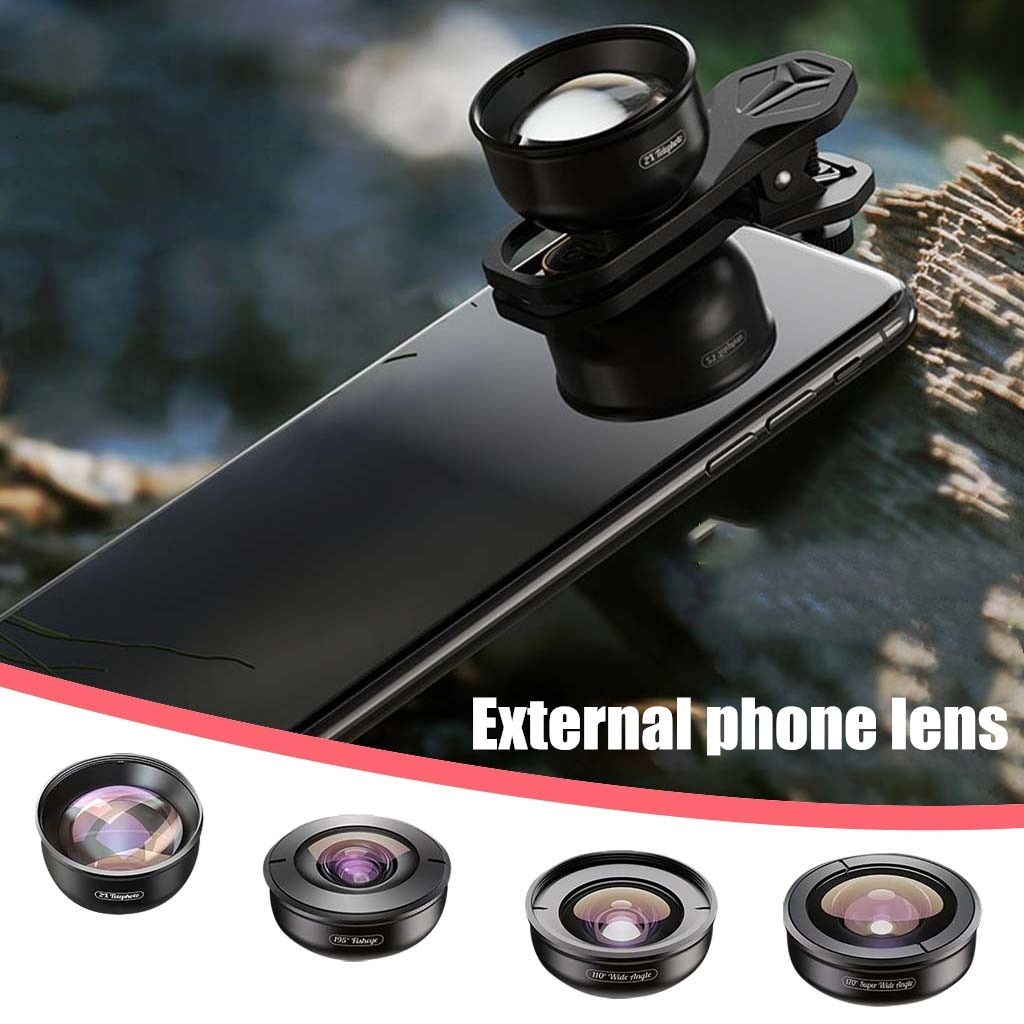 3-In-1 Functie Lens Kit Fisheye Lens 0.67x Groothoek Macro Lens Telefoon Camera Clip Hd Voor huawei/Xiao/Samsung Mobiele Telefoon Lens