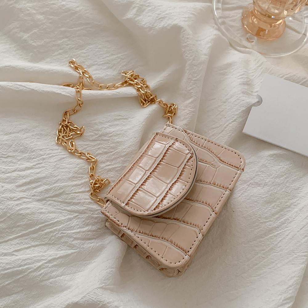 Mini PU Leder Umhängetaschen Für Frauen Stein aufbringen Platz Bote Schulter Tasche Damen Telefon Geldbörsen und Handtaschen