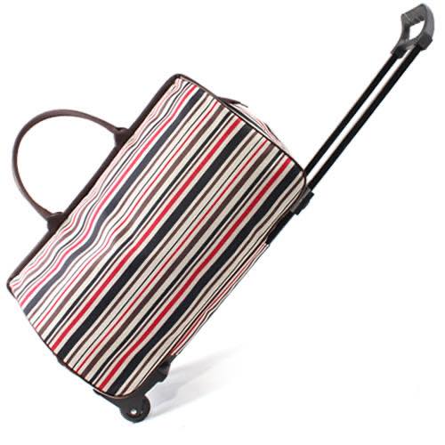 Bagage Koffer Trolley Reizen Bagage Zakken Met Wielen Rolling Carry Op Draagbare Koffer Tas: color3