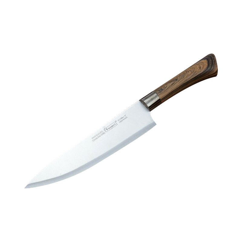 Vegetable Cutting Non-stick Chef's Knife Cutting Meat and Vegetables Multi-purpose Kitchen Stainless Steel Light and Sharp Knife: 2 with suction card