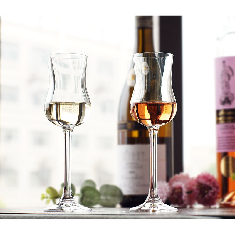 Tjekkisk krystal brandy snifters mousserende vin smag duft duftende bæger whisky glas charme whisky likør tulipaner kop