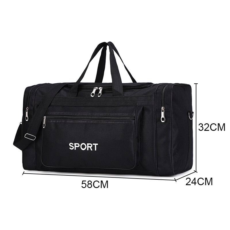 Large Capacity Men Travel Bag Male Outdoor Gym Hand Luggage Bowling Bag Multifunctional Weekend Overnight Big Travel Duffle Bag