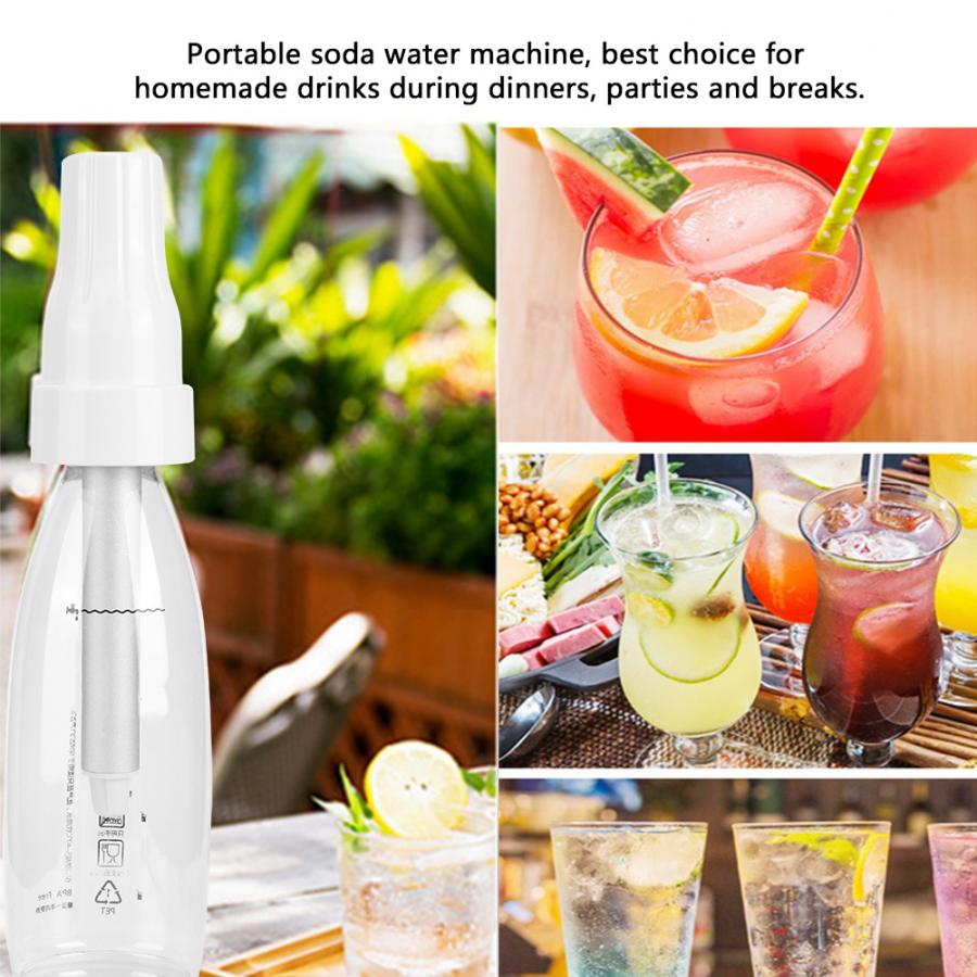 1000ML Soda Maker Bubble Soda Water Machine DIY soda drink sparkling cocktails Carbonate Beverage Drink Maker Soda Machine