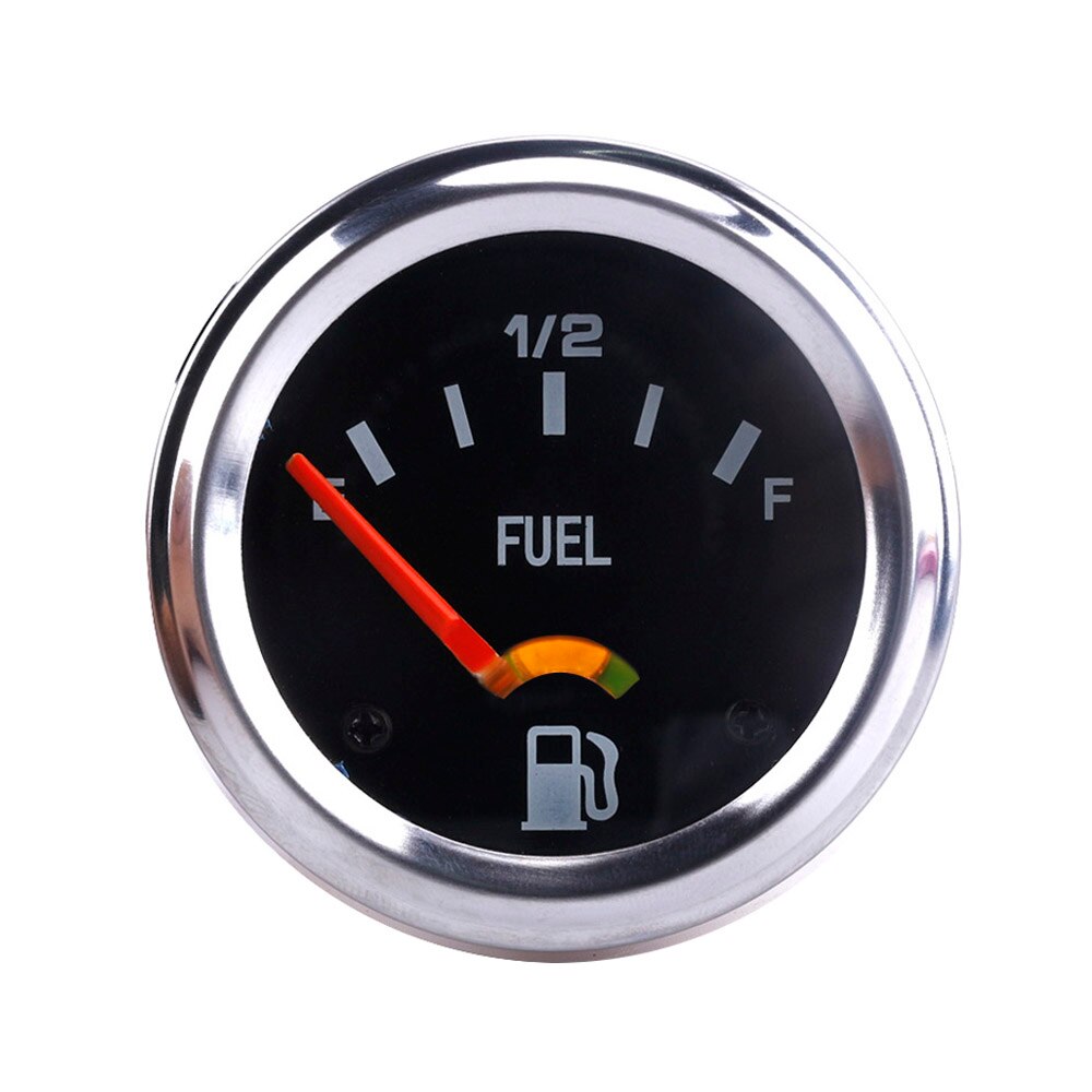 2&#39;&#39; 52mm 12V DC Mechanical Car Fuel Level Gauge Black Oil FG /Car Meter E-1/2-F TT101086