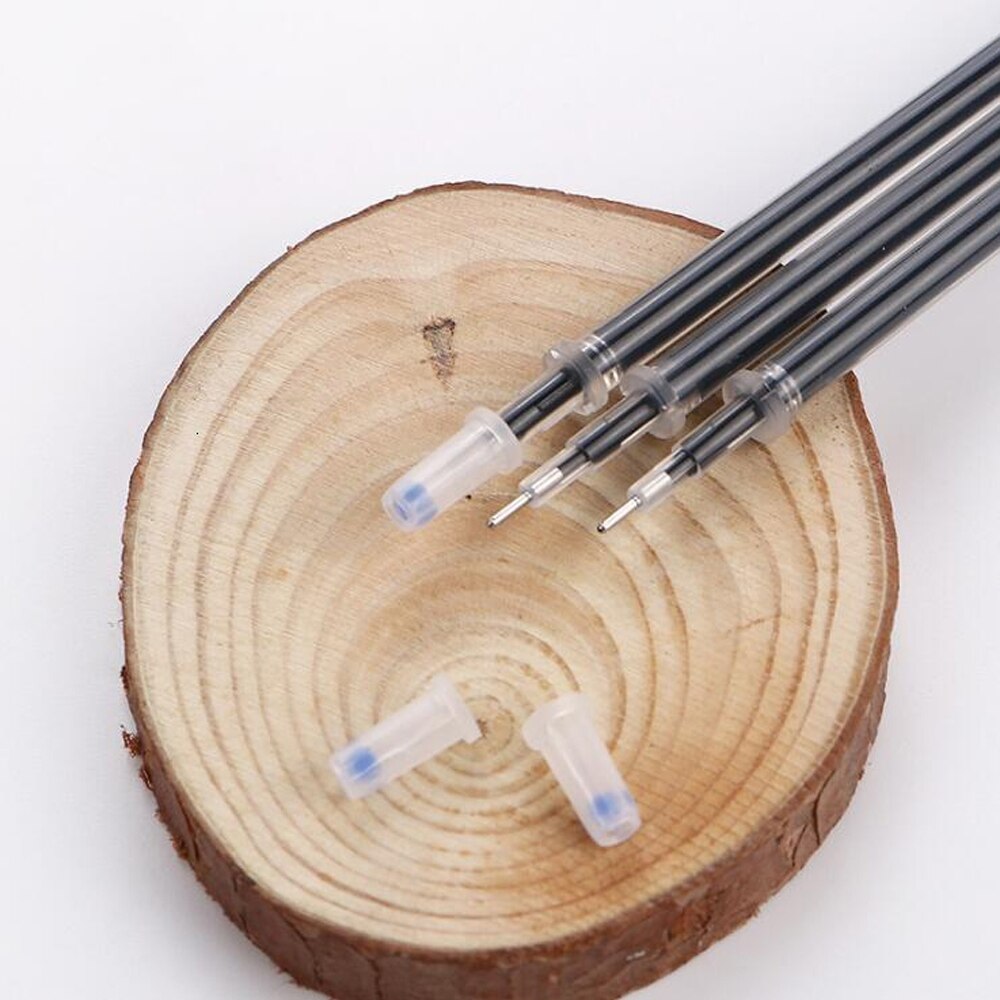 100pcs/set 0.5mm Gel Pen Refills Red Blue Black Gel Ink Pen Office School Stationery Writing Supplies Replacement