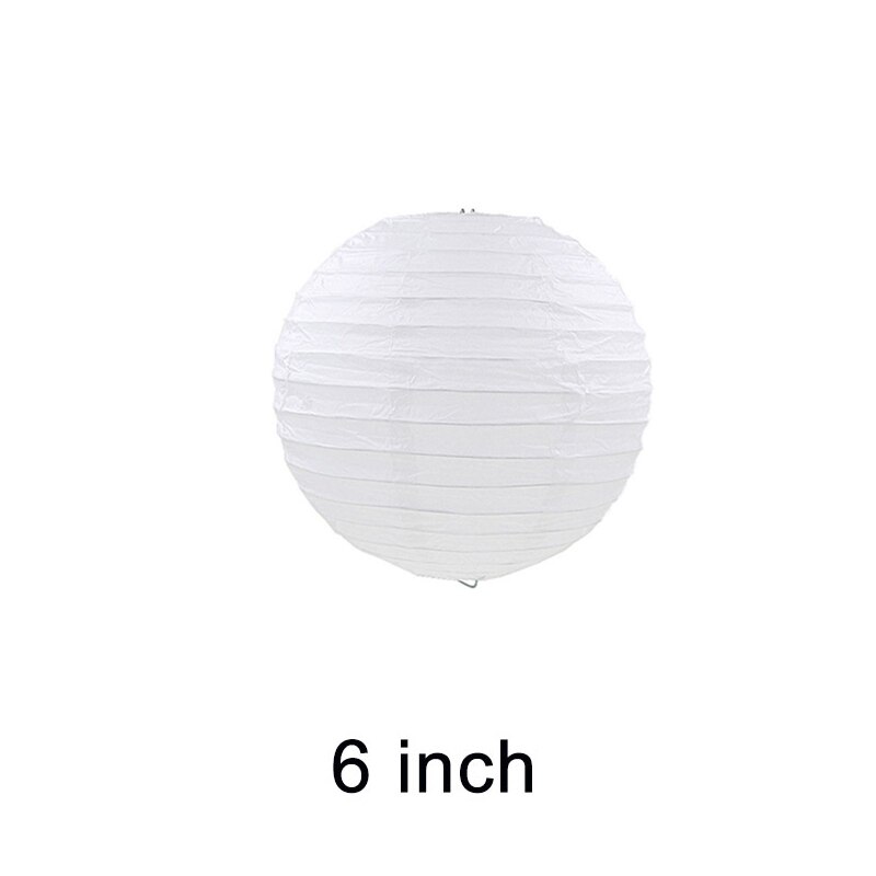 1pcs Round Paper Ball Lamp Chinese Paper Lantern Balloon Home Festival Wedding Birthday Party DIY Decoration Supplies Paper Ball