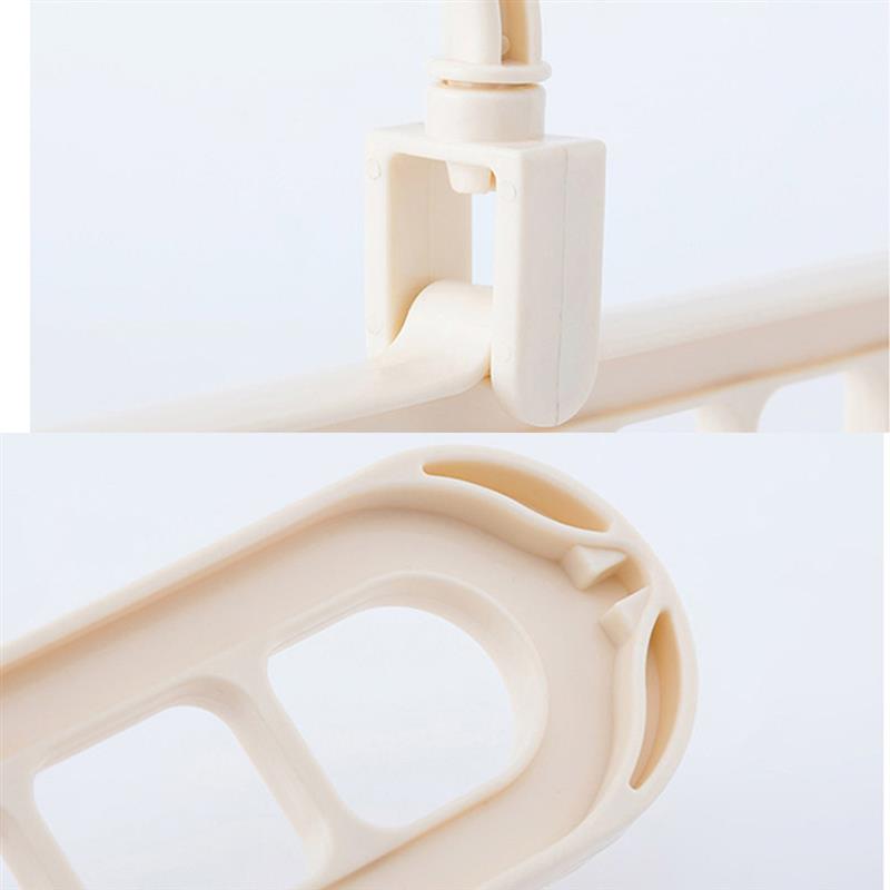 Multi-port Support Circle Clothes Hangers Clothes Drying Racks Multifunction Plastic Scarf Clothes Hanger Storage Rack