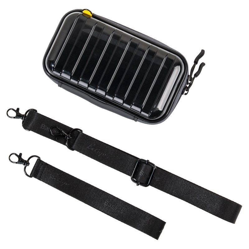 Baseus Stoßfest Lagerung Tasche USB Kabel Karte Ladegerät Handy Kopfhörer Tasche PC Wasserdichte Organizer Tasche Reise Zubehör
