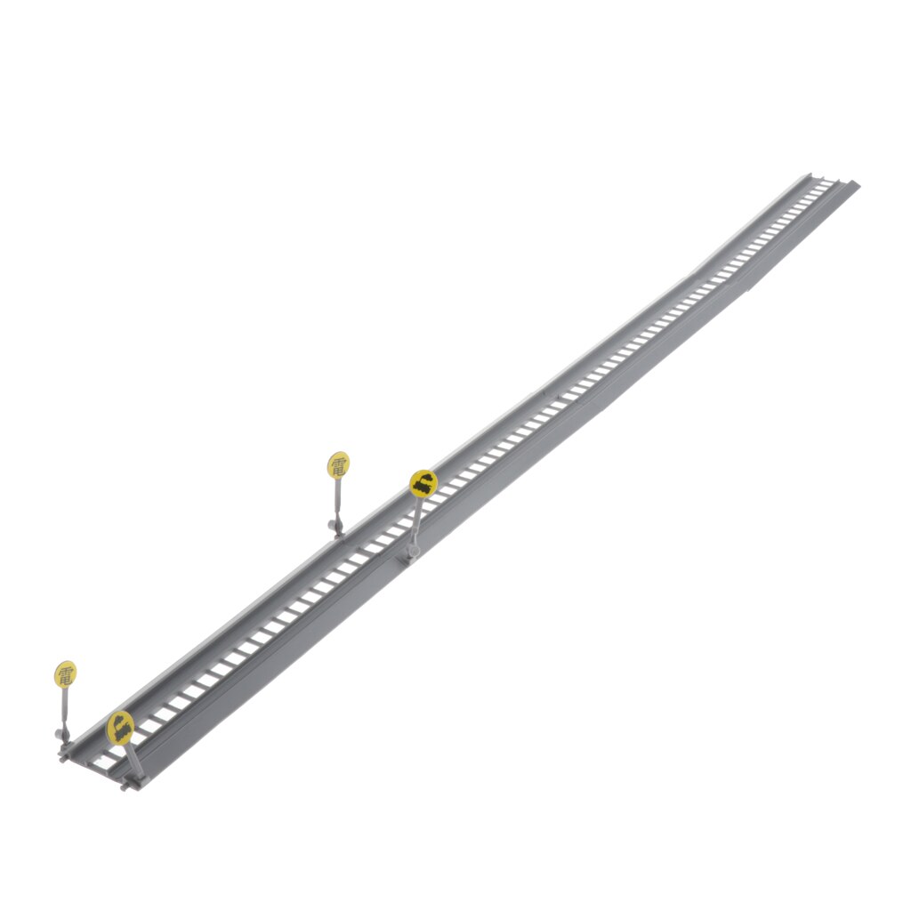 4X Trein Straight Track Railway Accessoires Kids Diy Assemblage Gebouw Speelgoed