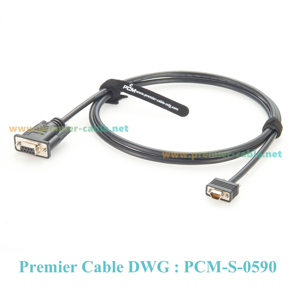 Micro DB9 Male to DB9 Female Industrial Camera tirgger Cable Receptacle Micro DB9 to D-Sub 9Pin Compatible Dell EMC 038-003-084: Default Title