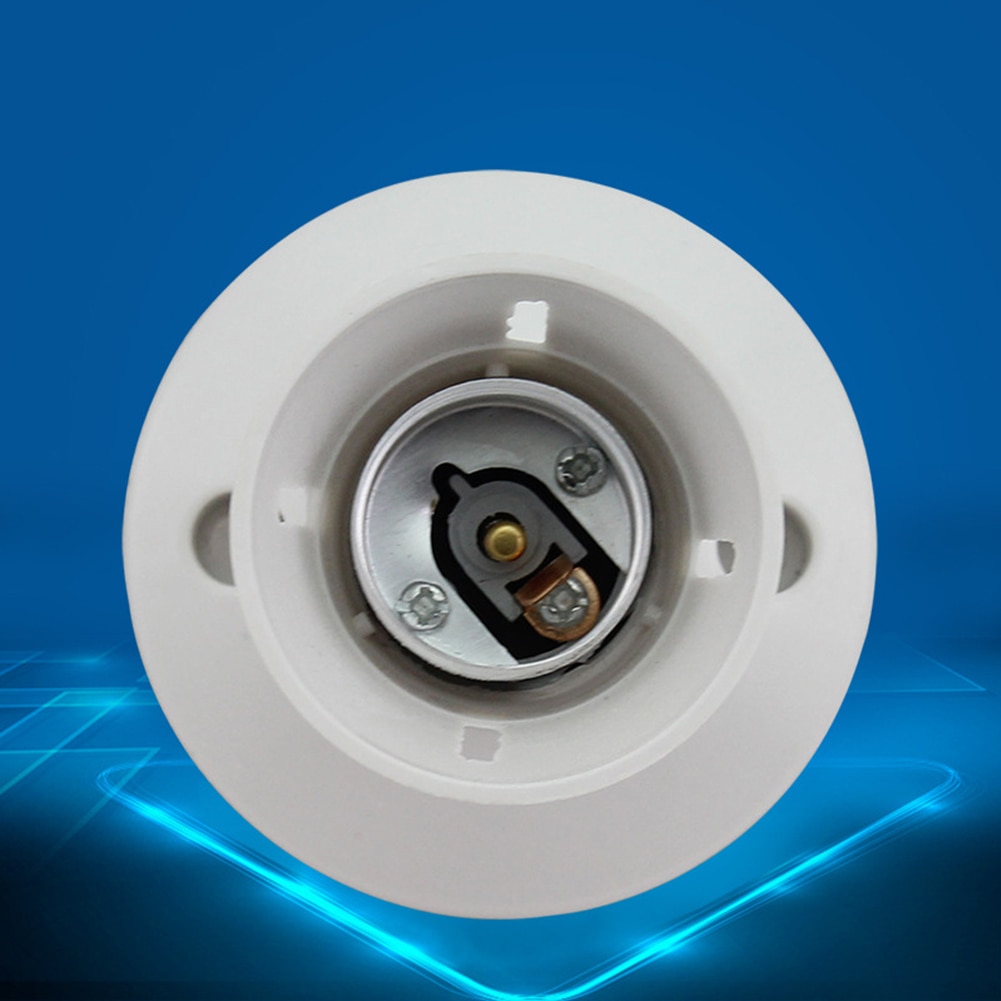 Lampfot adapter montering vägg tak lamphållare skruvlock konverter sockel pendel praktisk kontakt  e27