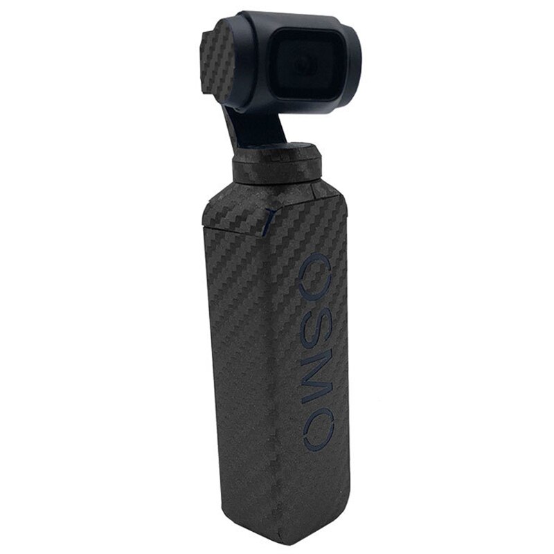 ORBMART 3M Waterdicht Carbon Sticker zelfklevend Etiket Voor DJI Osmo Pocket Gestabiliseerd Handheld Gimbal Camera: Black