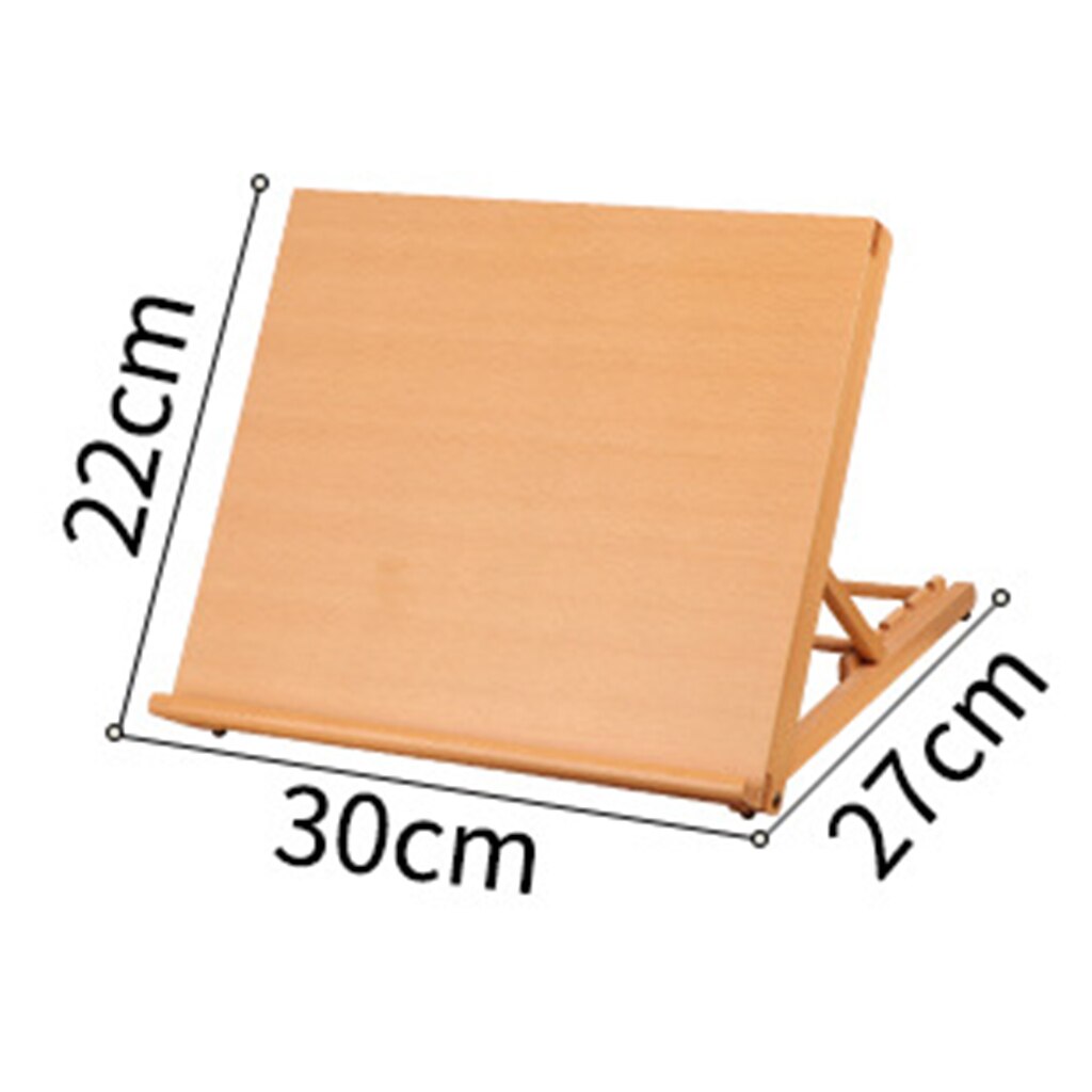 Artist Drawing Sketching Board Wood Adjustable Table Desk Easel DIY Art Painting Wood Tabletop Artist Easel Kids Beginner Adults