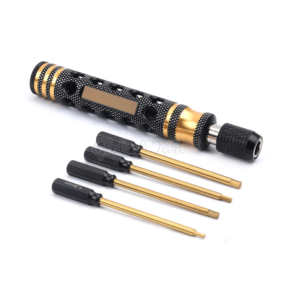 Metal Hexagonal Wrenches Screw drivers Tools Kit 1.5mm 2.0mm 2.5mm 3.0mm 1.5/2.0/2.5/3.0mm for RC Models Multirotor: Choice 6