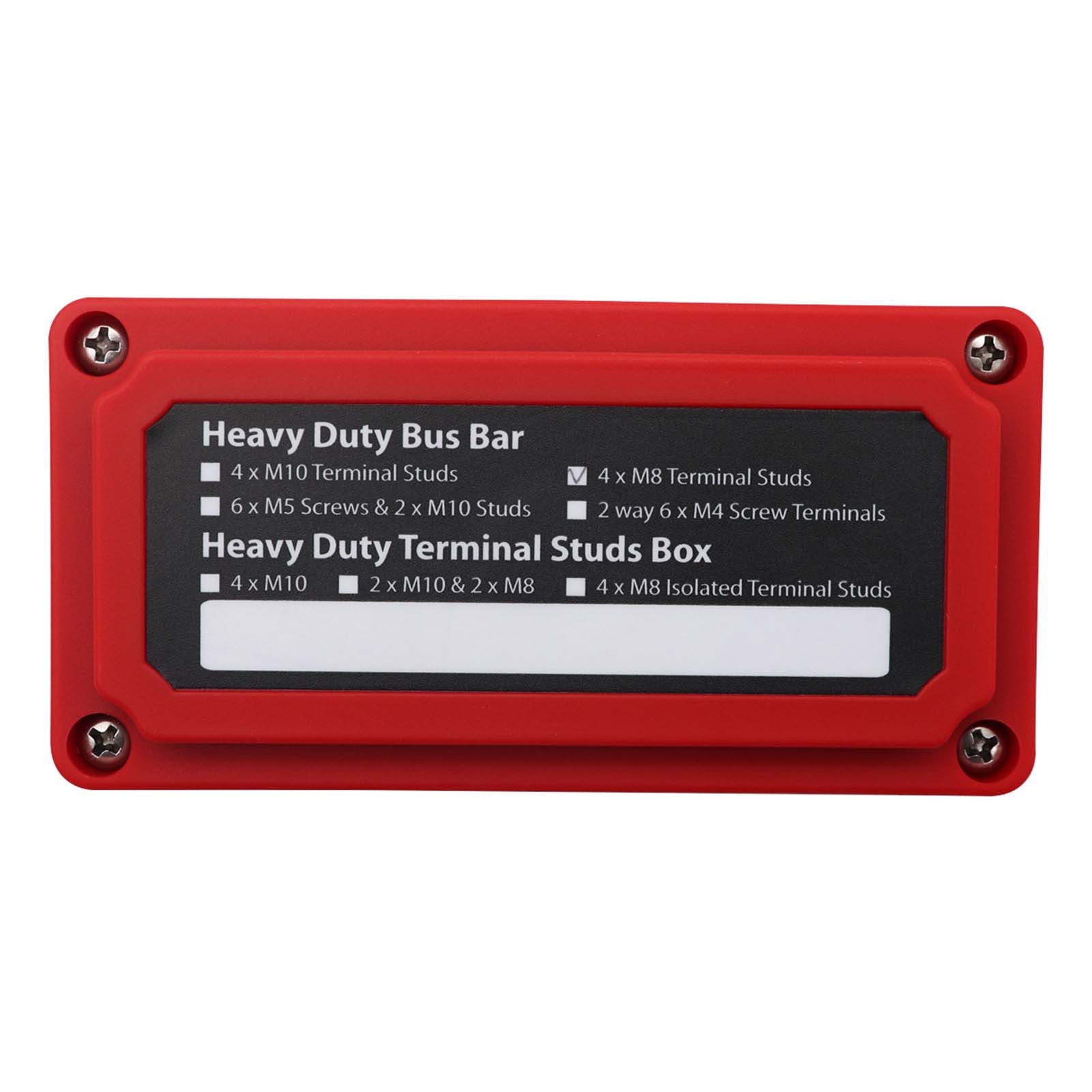 Bus Bar Box Auto General-purpose Durable Busbar Case 300A High Current Return Box Ship Modification Bus Box Car Busbar Case