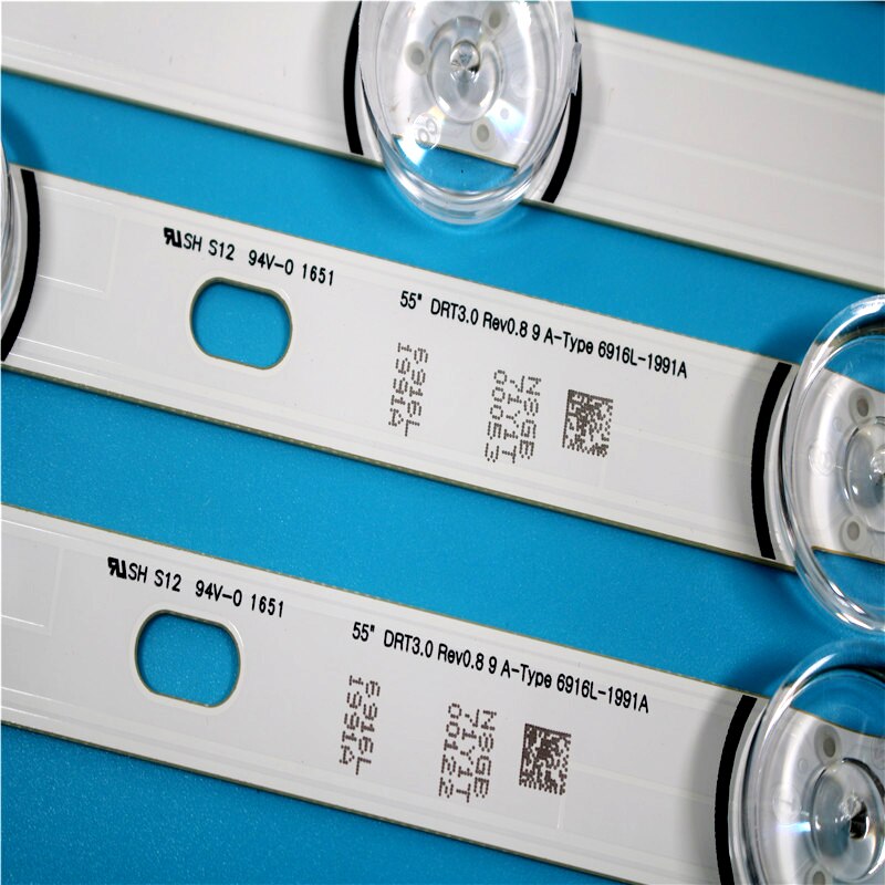 REPUESTO perfecto 55LB650V 55LB5900 55LB6500 tira de LED para LG Innotek DRT 3,0 55 "_ A/B tipo Rev01_140107 6916L 1833A 1834A 1989