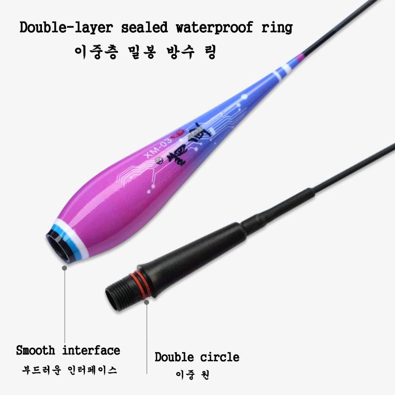 Nuevos flotadores de pesca con Sensor inteligente para carpa, recordatorio de decoloración del anzuelo, flotadores de electrones para exteriores, accesorios de aparejos para caña de pescar