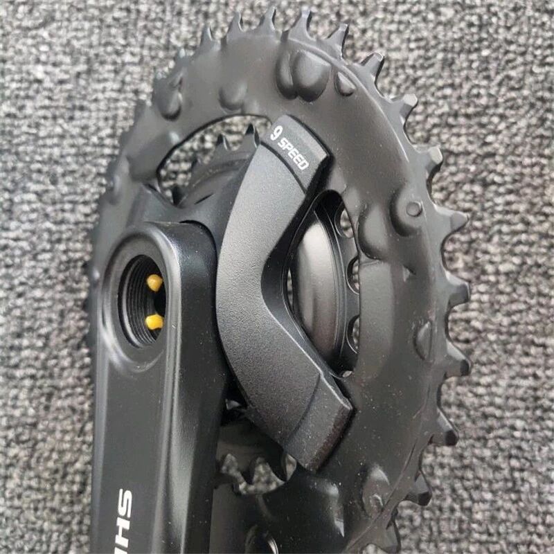 For Shimano FC-MT101-2 Crankset HYPERDRIVE MTB 2x9s mountain Bicycle Bike front chainwheel crank FC MT101-2 22-36T Accessories
