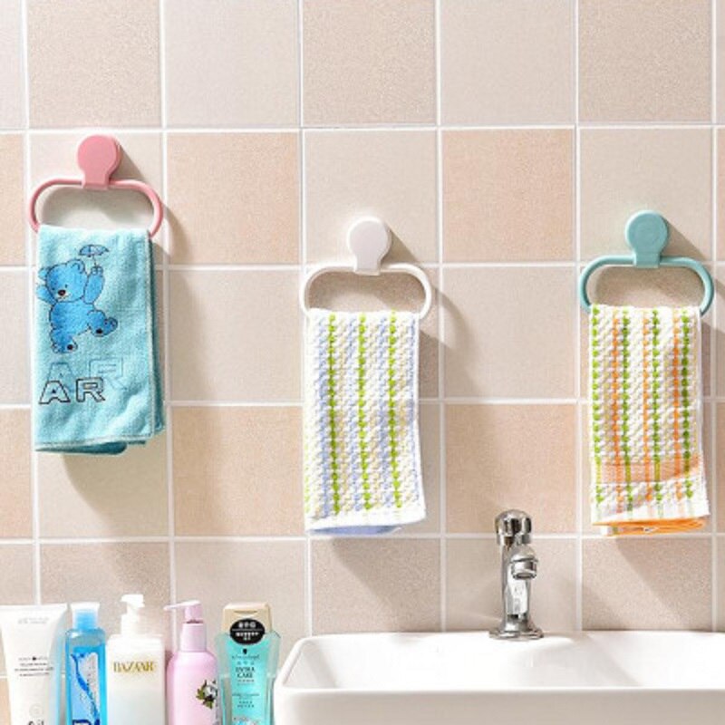 Keuken Handdoekenrek Opknoping Houder Kast Kast Deur Terug Hanger Handdoek Spons Houder Opbergrek Voor Badkamer Organisatoren