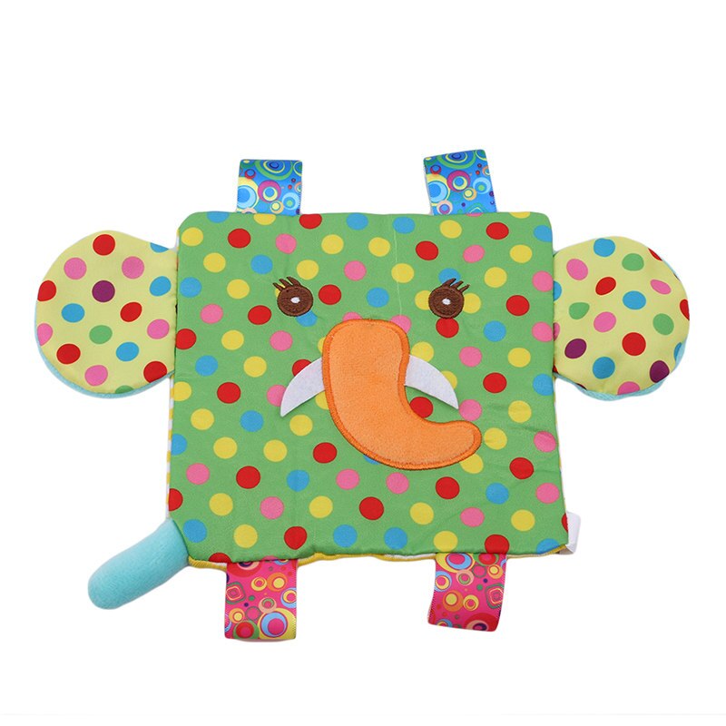 Neugeborenen Baby Beschwichtigen Handtuch Greifen Weiche Tröstlich Puppe Infant Spielzeug Baby Tier Plüsch Hand Handtuch Rassel Baby Spielzeug 0- 12 monate: Elephant