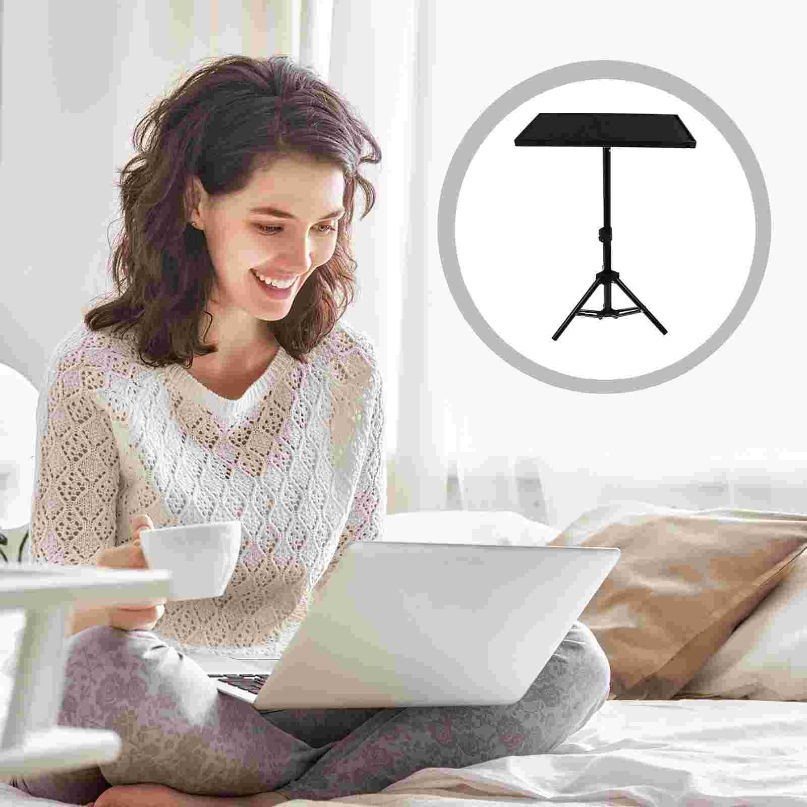 Projector Table 1.2m Adjustable Projector Tripod Book Stand Foldable Bracket