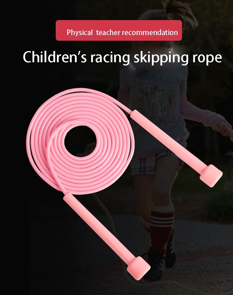 Jump Rope Fitness Equipment Heavy Skiping Rope Crossfit Spring Exercise Supplies workout home outdoor for children/kids 2.8m