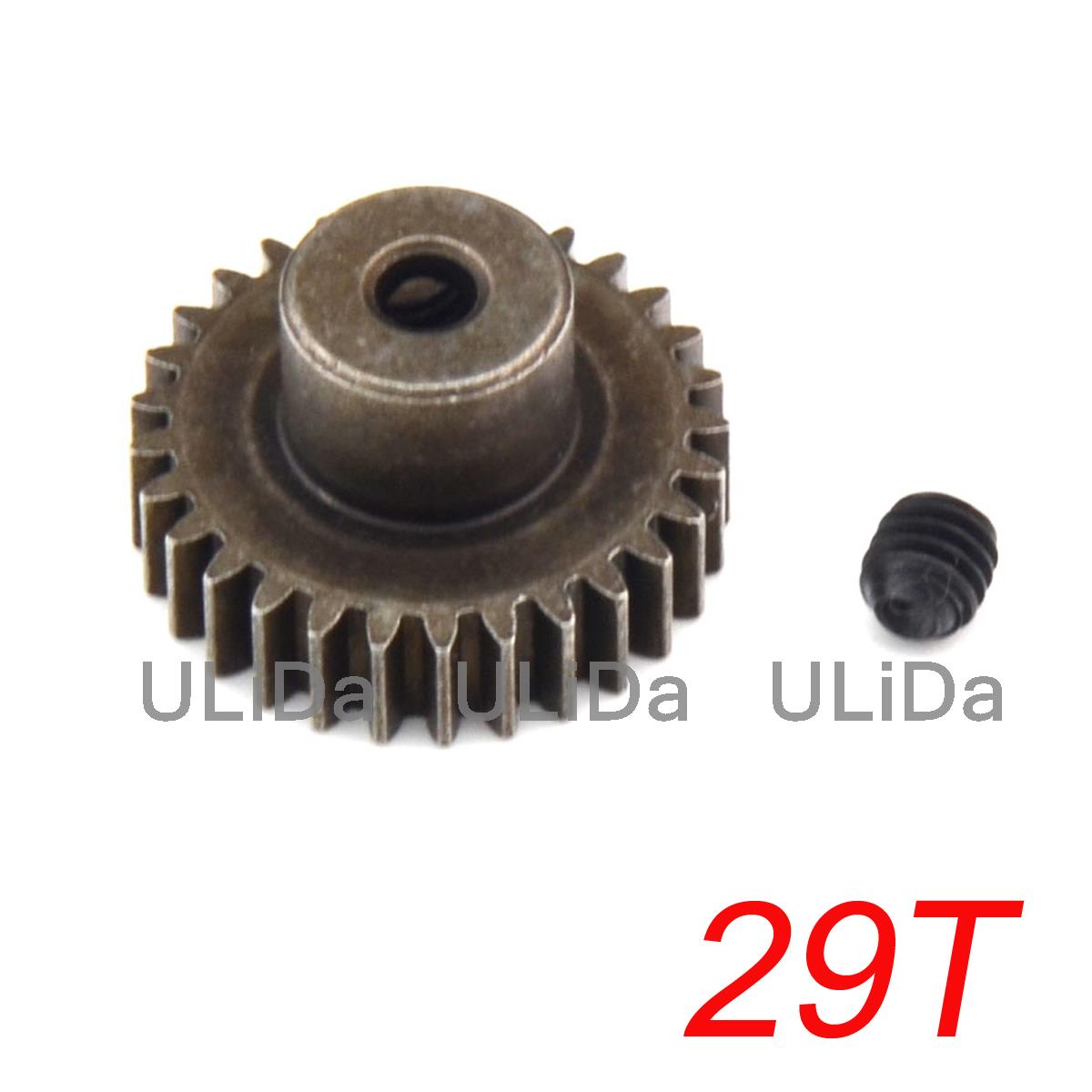 11184 Steel Metal Spur Diff Main Gear 64T Motor Pinion Gears 17T 21T 26T 29T 11189 11176 11181 11119 For RC HSP Redcat RC Truck