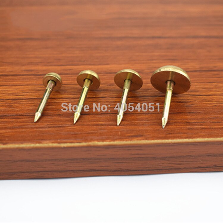 20 billeder kinesisk stil antik massiv messing søm tromle nitter sofa fastgørelse dekorativ søm dør fast søm hardware del