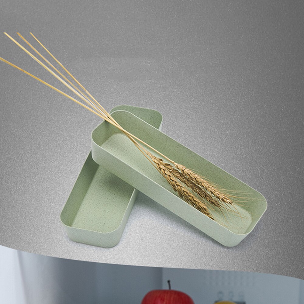 1pc vetefiber kökslådor förvaringsbricka avdelare förvaringsorganisator förvaringslåda nedbrytbar 26.4*8.8*4.3cm