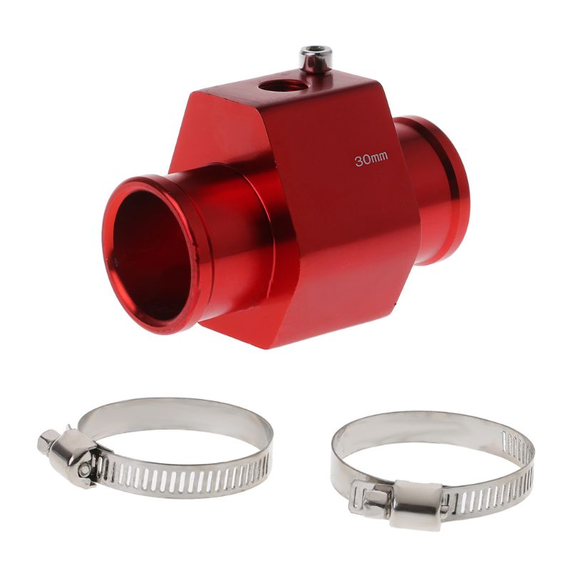 26mm-40mm Auto Wasser Temp Temperatur Sensor Messgerät gemeinsam Rohr Sensor Kühler Schlauch Adapter U2JA: 30mm