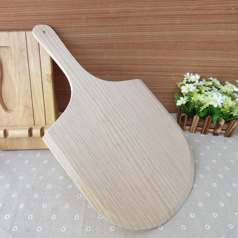 12 14 Inch Natuurlijke Houten Pizza Schil Charcuterie Board Pizza Spatel Paddle Voor Bakken Zelfgemaakte Pizza En Brood