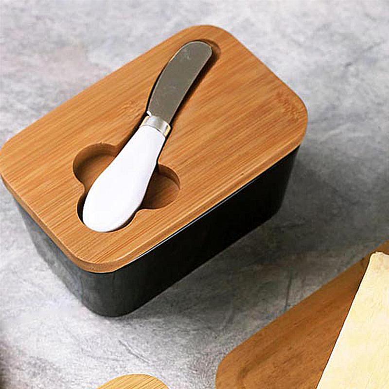 Ceramics Butter Box Stylish Pretty Relief Butter Plate Butter Container for Restaurant Kitchen