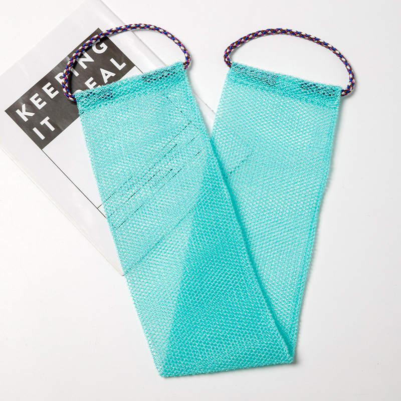 African Bath Sponge Net Fourdrinier Bath Sponge Exfoliating Body Back Shower Scrub For Smoother Skin Bath Towel: GRAY