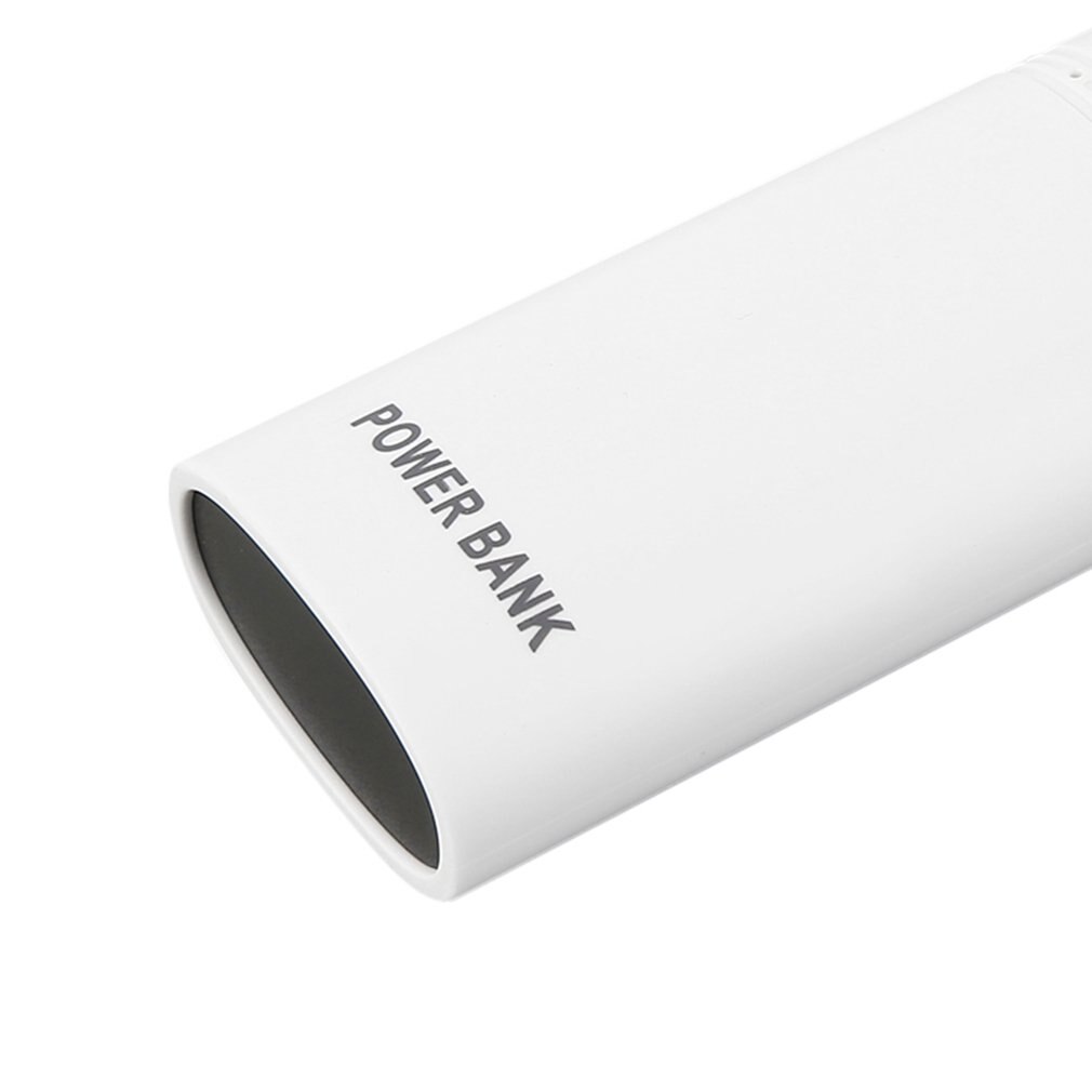 5600mAh Caso Banco de Potência Kit 2x18650 Shell Caixa De Banco Do Poder de Bateria Portátil com Saída USB & Indicador para o iphone sem Bateria