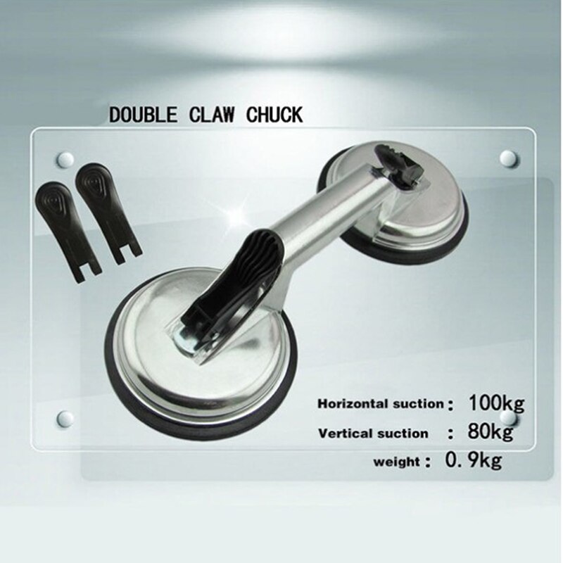 Ventosa para baldosa de suelo Cristal, ladrillo, extractor, levantador con manija de Panel