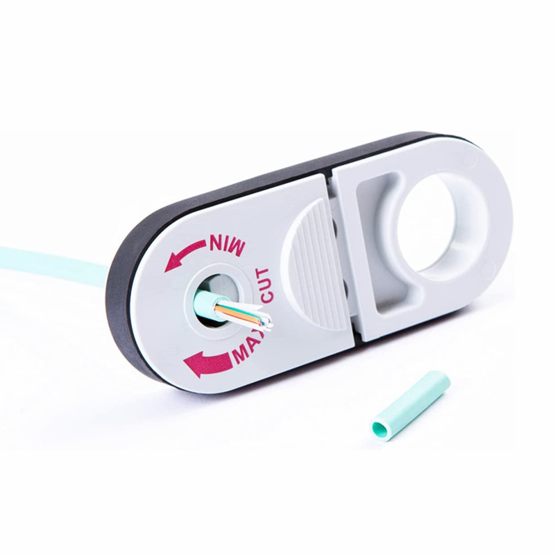 HTOC Cable Stripping Tool Wire Stripper Use For Fiber Optical Network Cable UTP/STP/SFTP And Coaxial Cable (White): Default Title