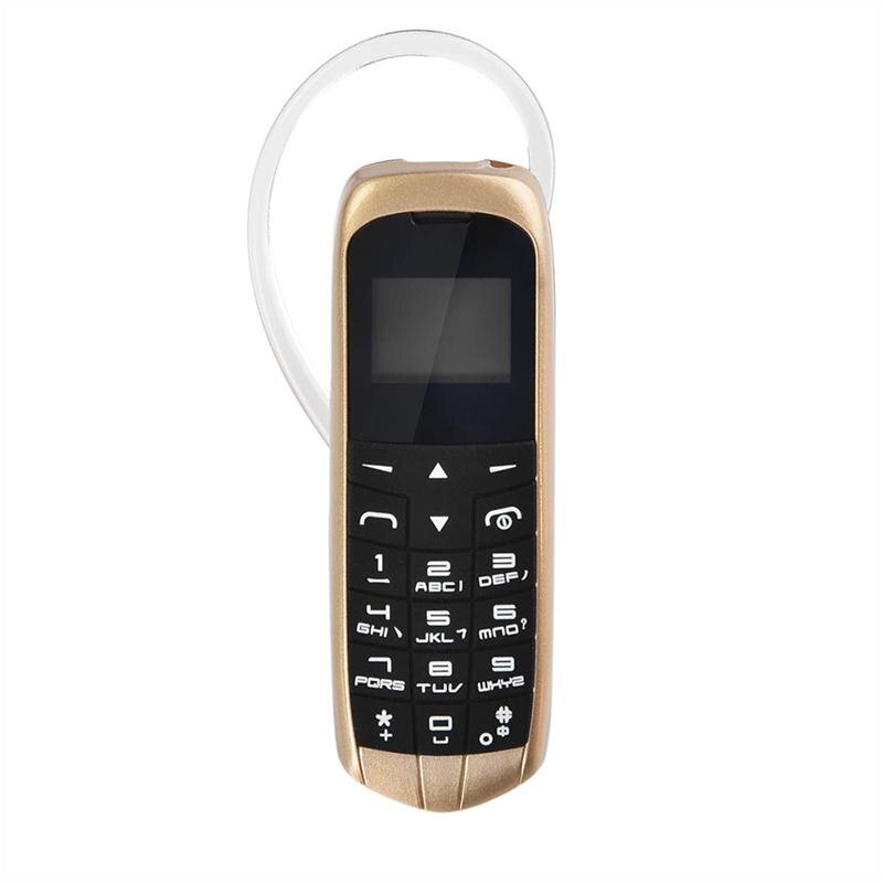 Originele Lange Cz J8 Magic Voice Bluetooth Dialer Fm Radio Mini Bluetooth 3.0 Oortelefoon Lange Standby Mobiele Telefoon: rose gold