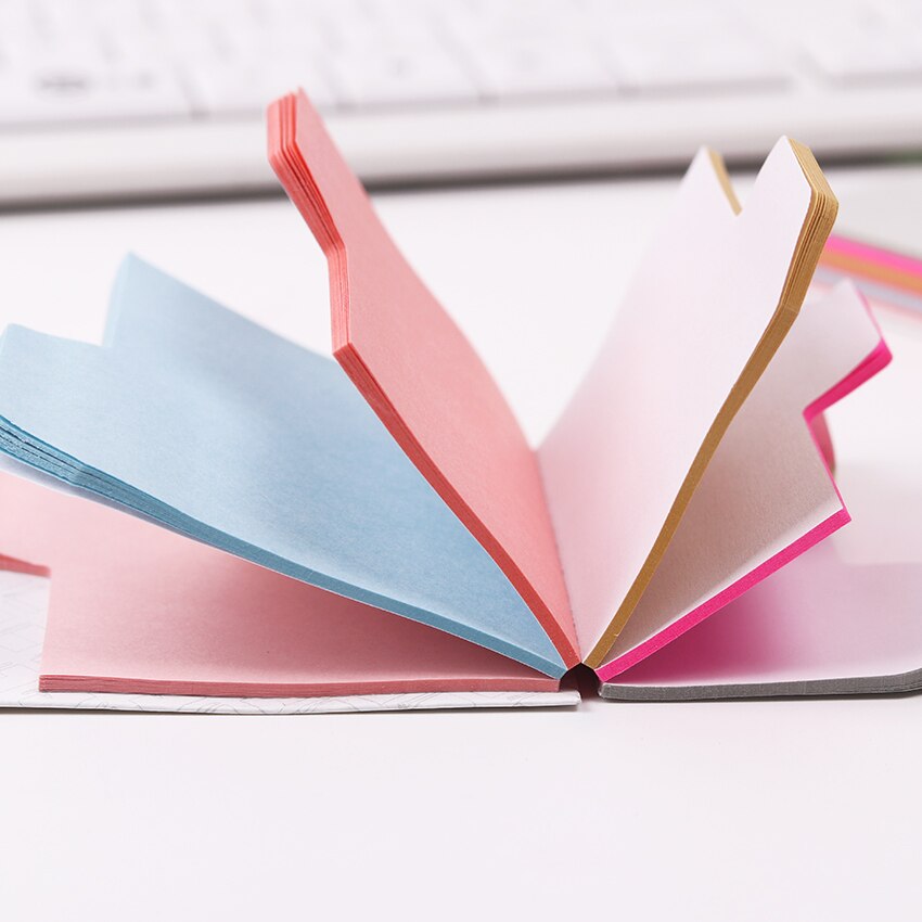 1PC Office Briefpapier Memoblokjes Korea Leuke Index Note Papier Bookmark Marker Memo Sticker Papier