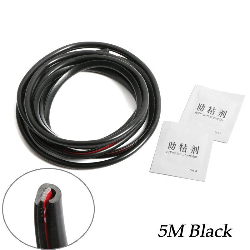 5m auton oven reunan kumiset suojalistat sivuovet listat sivujen kulumisenestosuoja sopii hyundai tucson  i30 getz santa fe: 5m mustaa