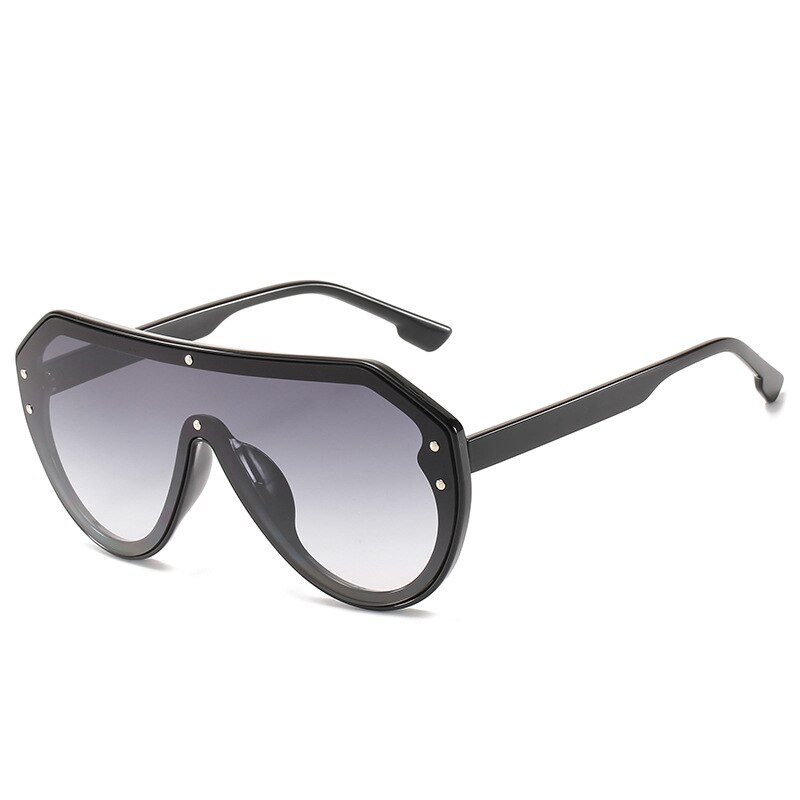 Outdoor Sunscreen sunglasses Large frame One-piece sunglasses Anti-UV 400 Cycling travel beach climbing hiking sunglasses: 01