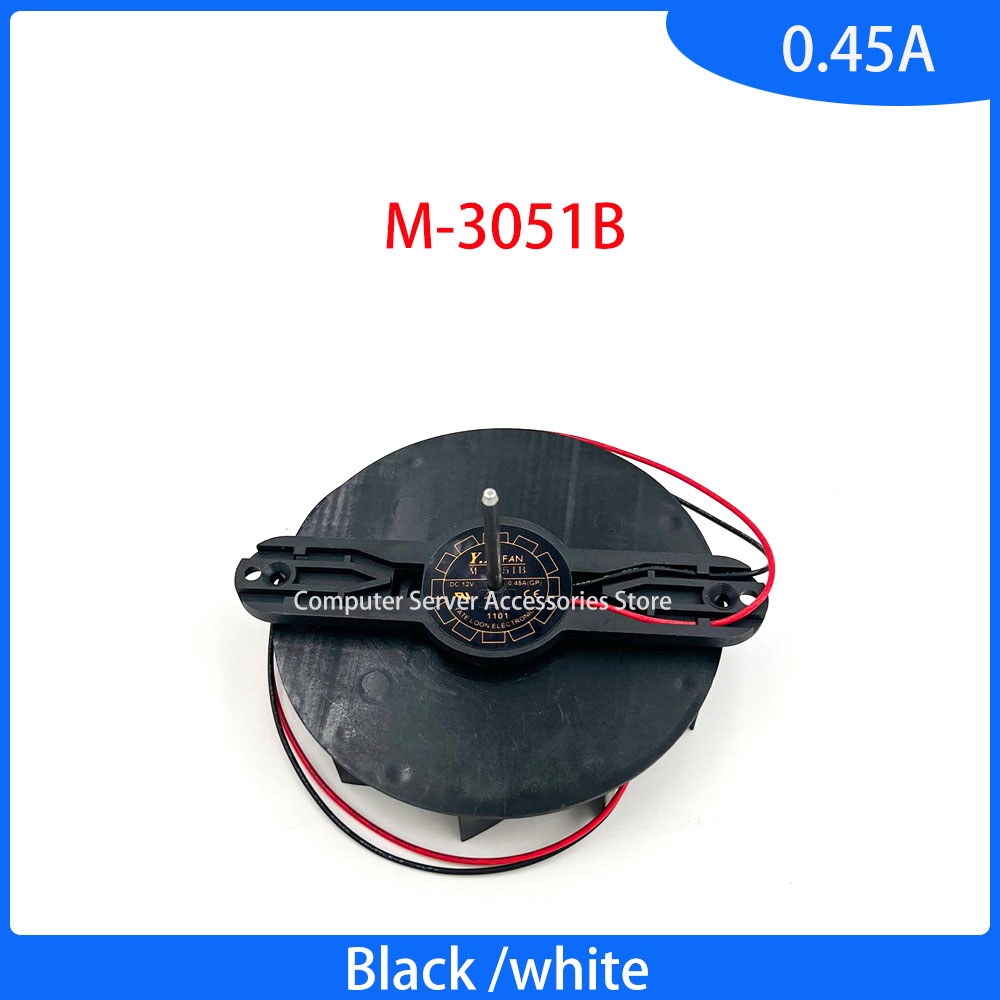 Für Yuelun M-3051B Auto Kühlschrank Fan 9225 12 V DC 0,45 A 2-draht Rund DC Fan Kühlschrank Lüfter M-305IB M3051B