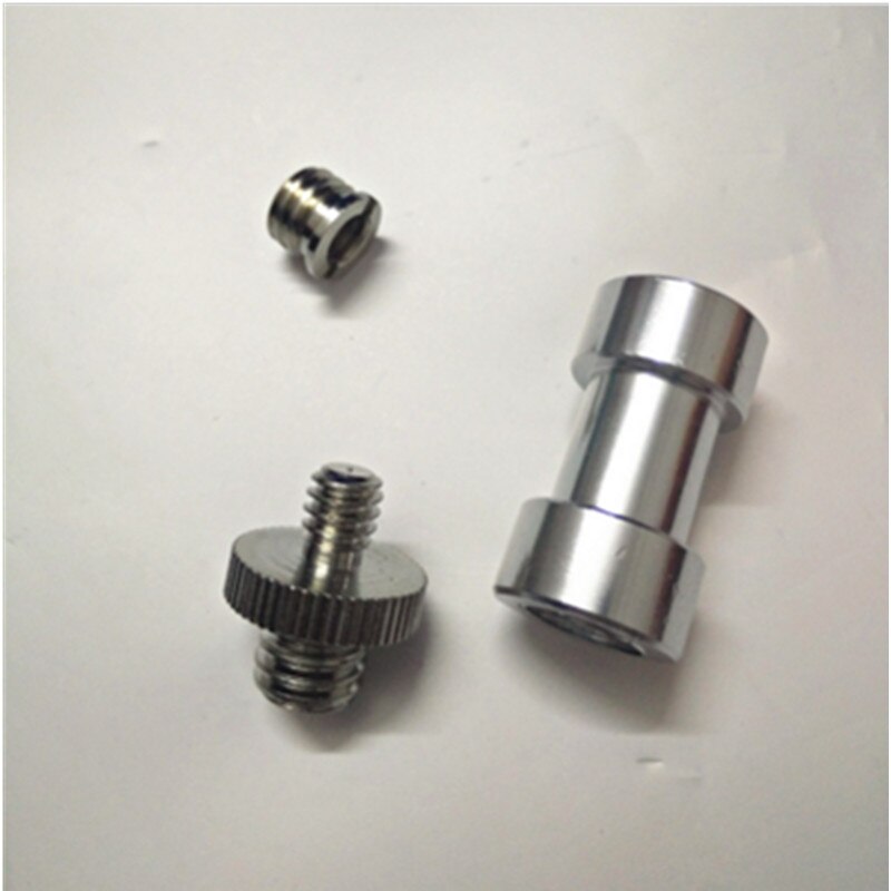 Jadkinsta-Adaptador de montaje de tornillo para cámara DSLR, 1/4 "a 3/8", soporte de luz, placa de liberación rápida macho a hembra: Púrpura